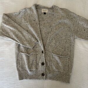 Universal Thread Light Gray Women's Cardigan